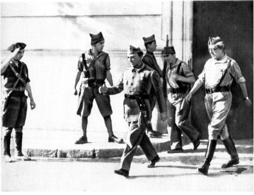 General Franco with Colonel Yague at the Yanduri Palace Seville Summer 1936 - photo 7