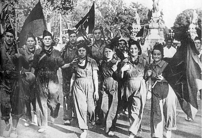 Militiawomen in Barcelona Luis Quintanilla Esmond Romilly - photo 8