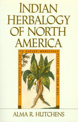 Hutchens - Indian Herbalogy of North America