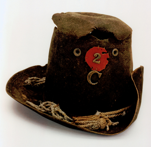 This hat was worn by Sgt Philander Wright wounded at Gettysburg while serving - photo 4