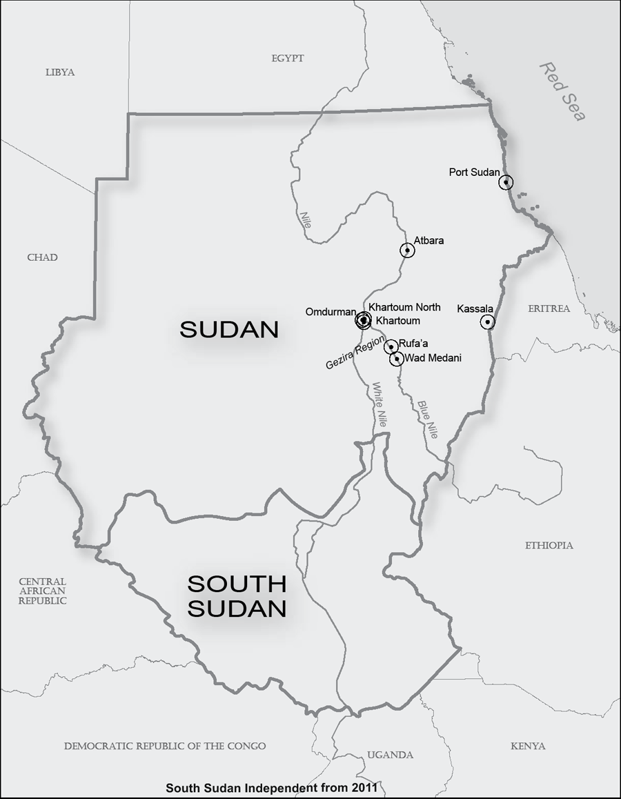 South Sudan Independent from 2011 Map by Nick Kroncke Prologue Noon Of the - photo 2