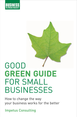 Impetus Consulting - Good Green Guide for Small Businesses