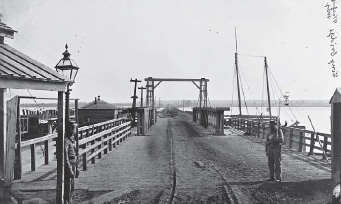 Completed in 1809 the Long Bridge was the avenue of invasion for the Union - photo 9