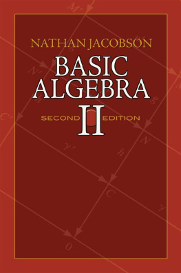 Jacobson - Basic Algebra II