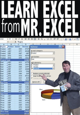 Jelen - Learn Excel 2007 from Mr Excel: 377 Excel mysteries solved