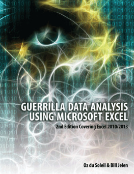 Jelen Bill - Guerilla Data Analysis Using Microsoft Excel