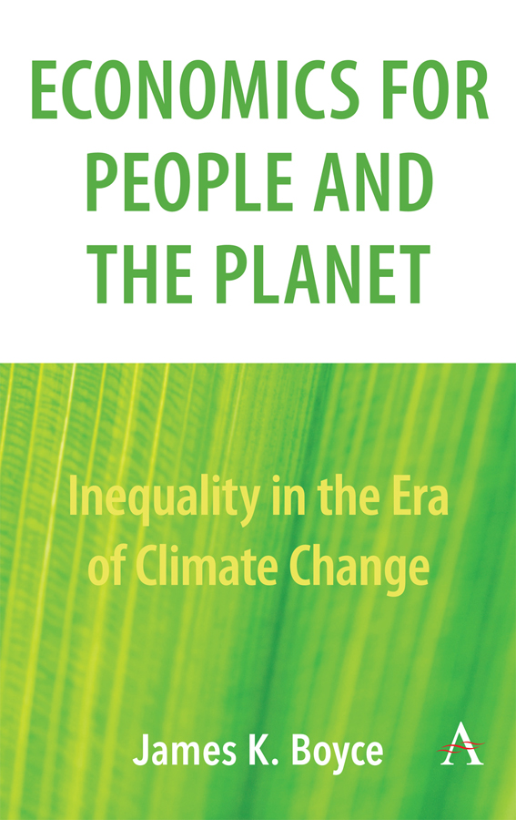 Economics for People and the Planet ANTHEM FRONTIERS OF GLOBAL POLITICAL - photo 1