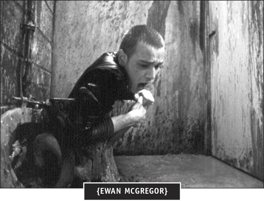 TRAINSPOTTING 1996 In a jarring sequence junkie Rent Boy Ewan McGregor is - photo 5