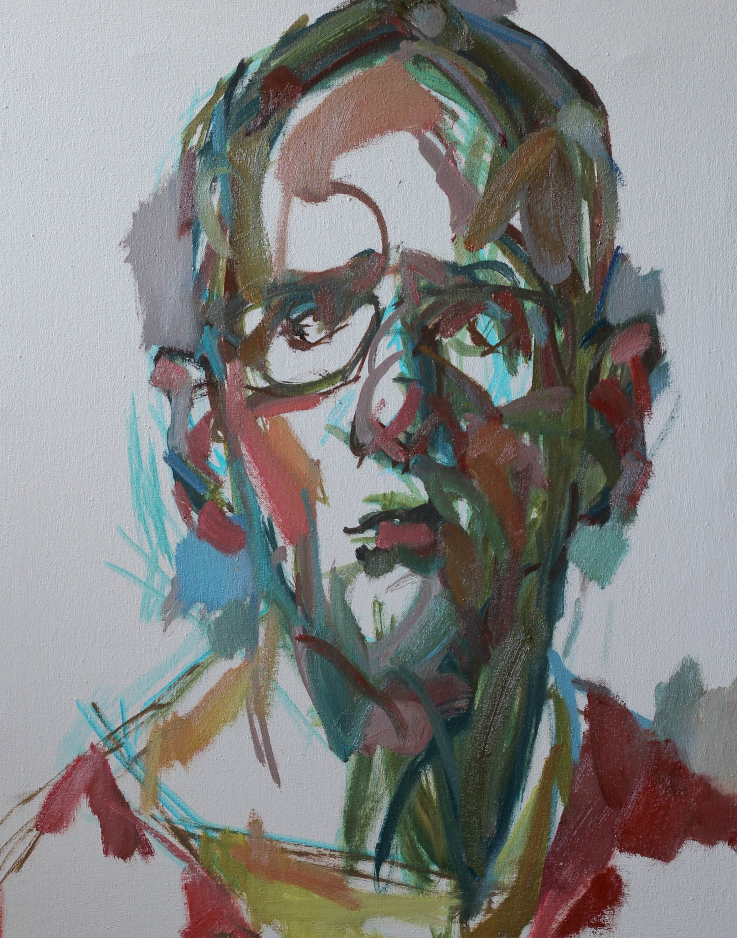 Laying in some colour in the early stages of a self-portrait Introduction by - photo 3