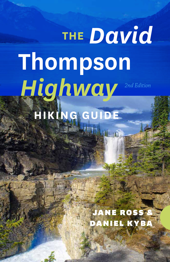 The view up Abraham Lake The David Thompson Highway Hiking Guide 2nd Edition - photo 1