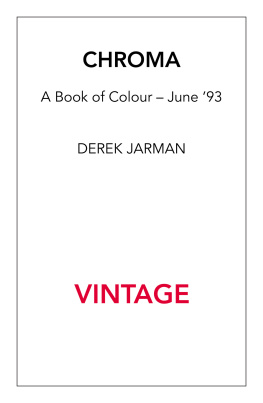 Jarman - Chroma: a book of color, June 93