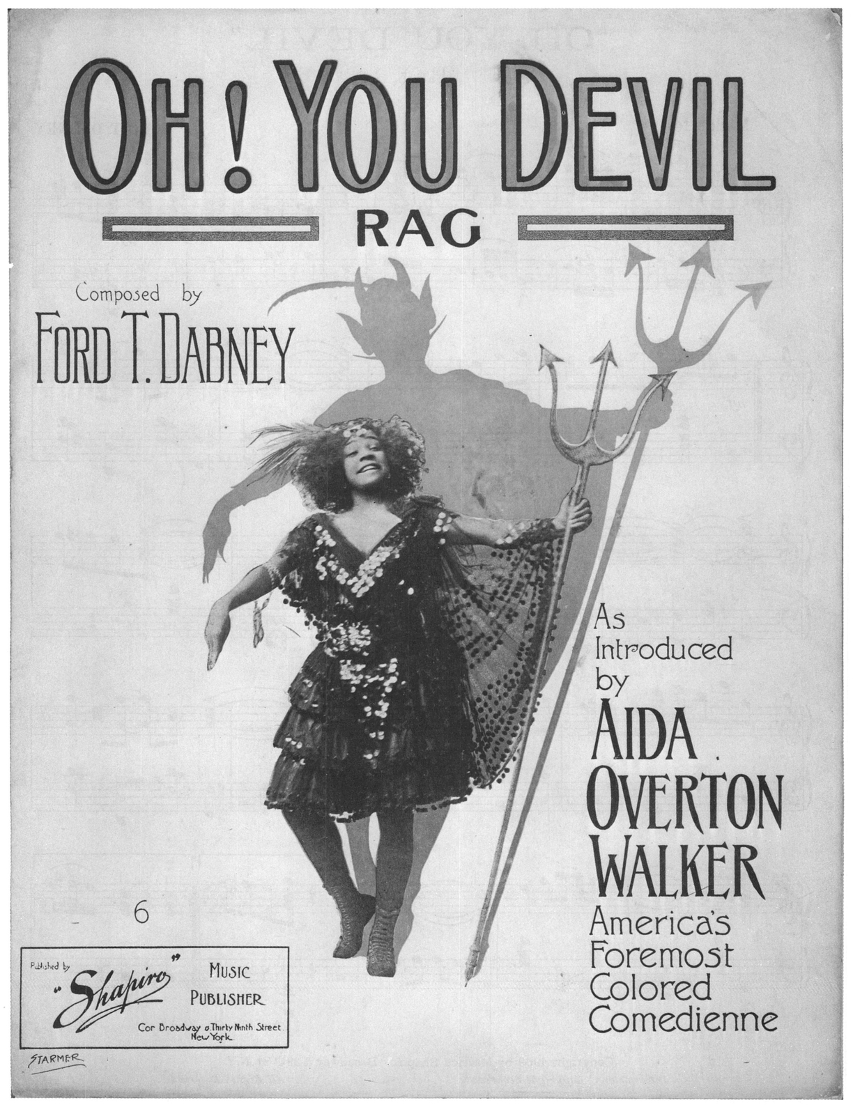 OH YOU DEVIL Rag By FORD T DABNEY - photo 20