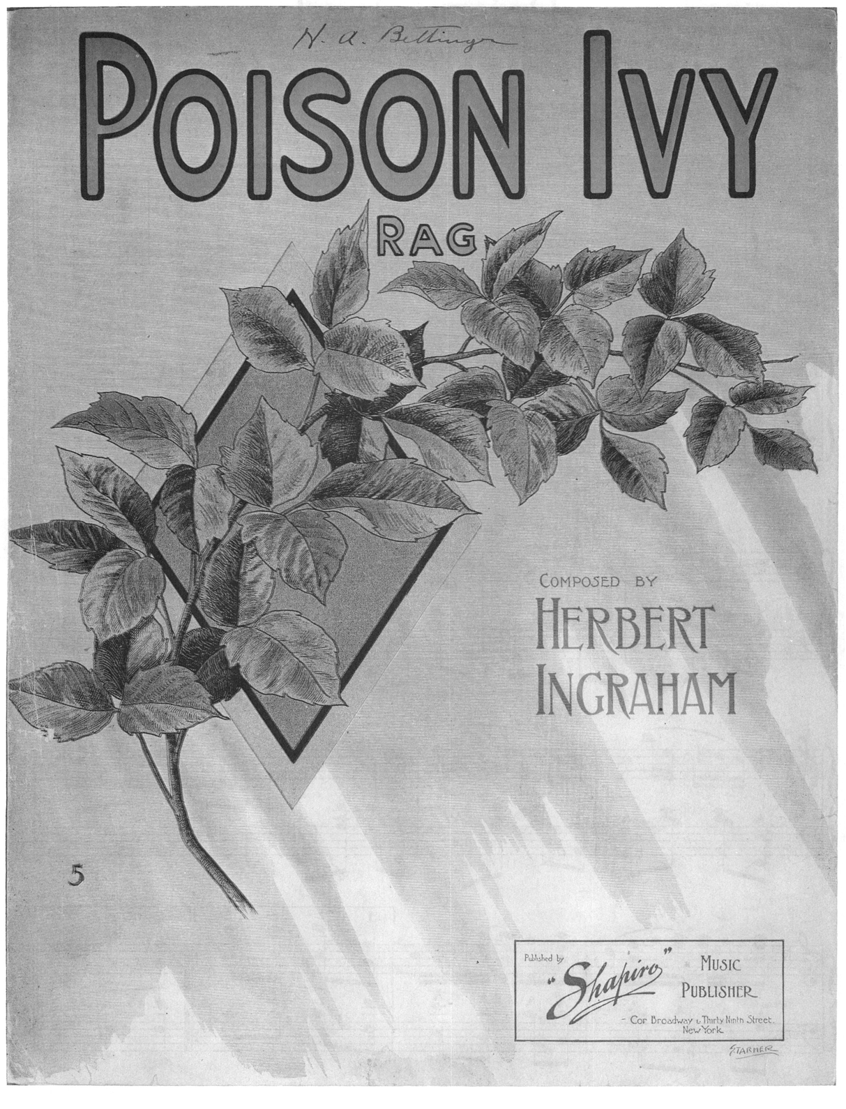 Poison Ivy RAG By HERBERT INGRAHAM - photo 38