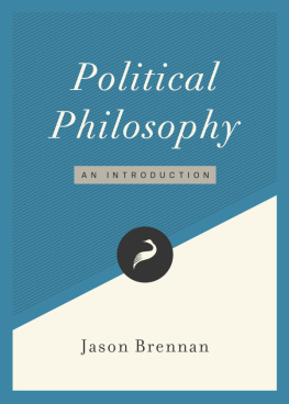 Jason Brennan Political Philosophy: An Introduction