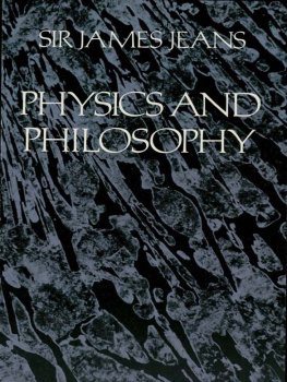 Jeans Physics and Philosophy