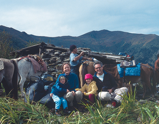 The author on the Dagala Trek with his family Bart Jordans has been guiding and - photo 1