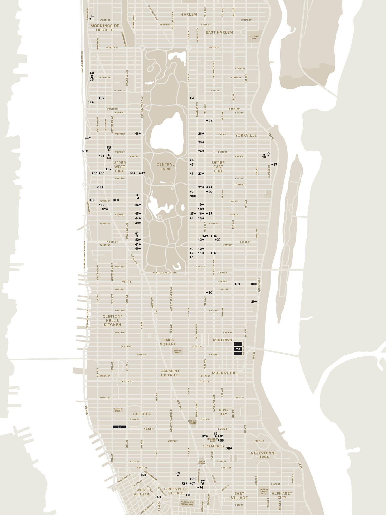 MANHATTAN LOCATIONS Upper East Side Fifth Avenue 810 Fifth Avenue - photo 3