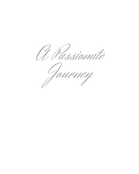 A PASSIONATE JOURNEY Copyright 2018 by Robert Mann All rights reserved - photo 1