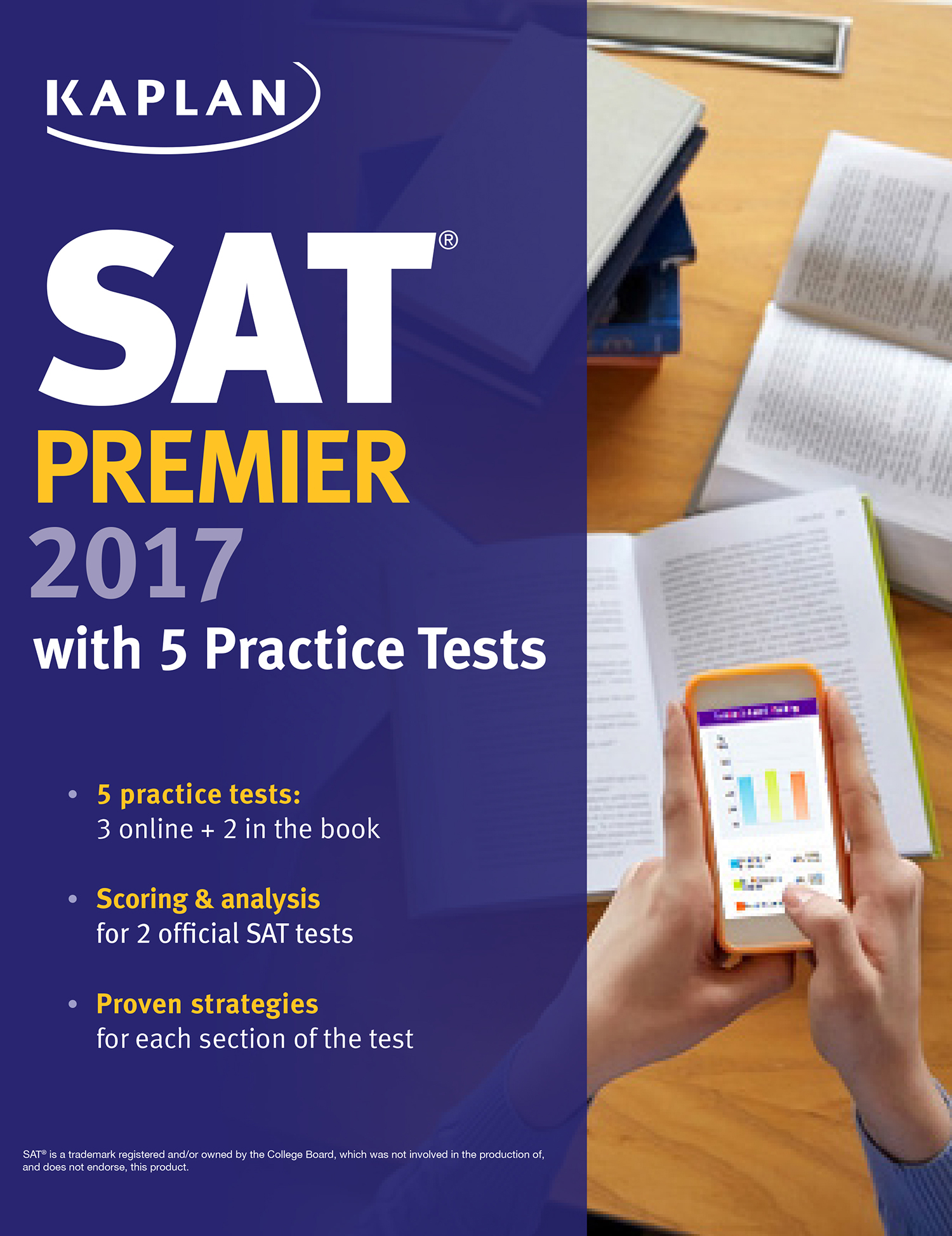 SAT Premier 2017 with 5 Practice Tests SAT is a registered trademark of - photo 1