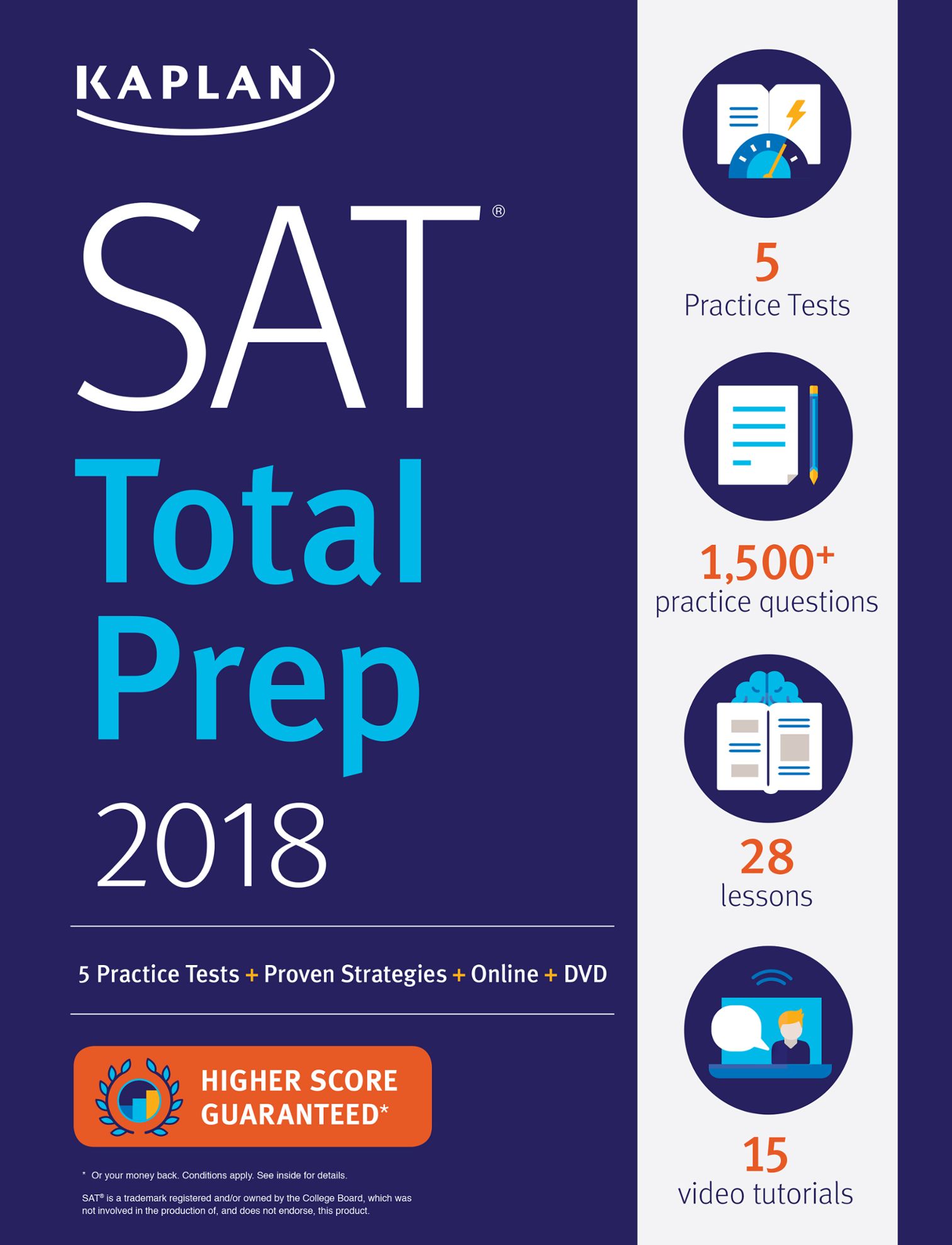 SAT Total Prep 2018 SAT is a trademark registered andor owned by the - photo 1