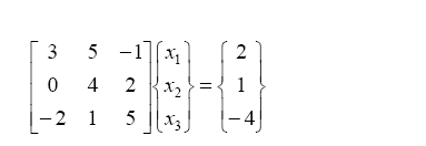 11 We will use Gaussian elimination to solve the above system of equations - photo 2