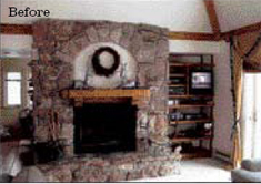 At one time the living room this cozy hearth room is now a place where - photo 4