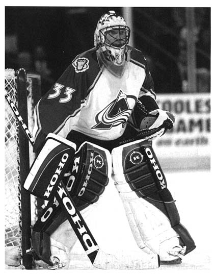 Colorado Avalanche goalie Patrick Roy is Larrys favorite athlete APWide - photo 3