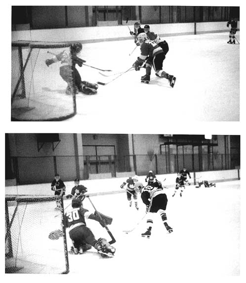 As a teenager Larry 30 dreamed of being a goalie in the National Hockey - photo 2