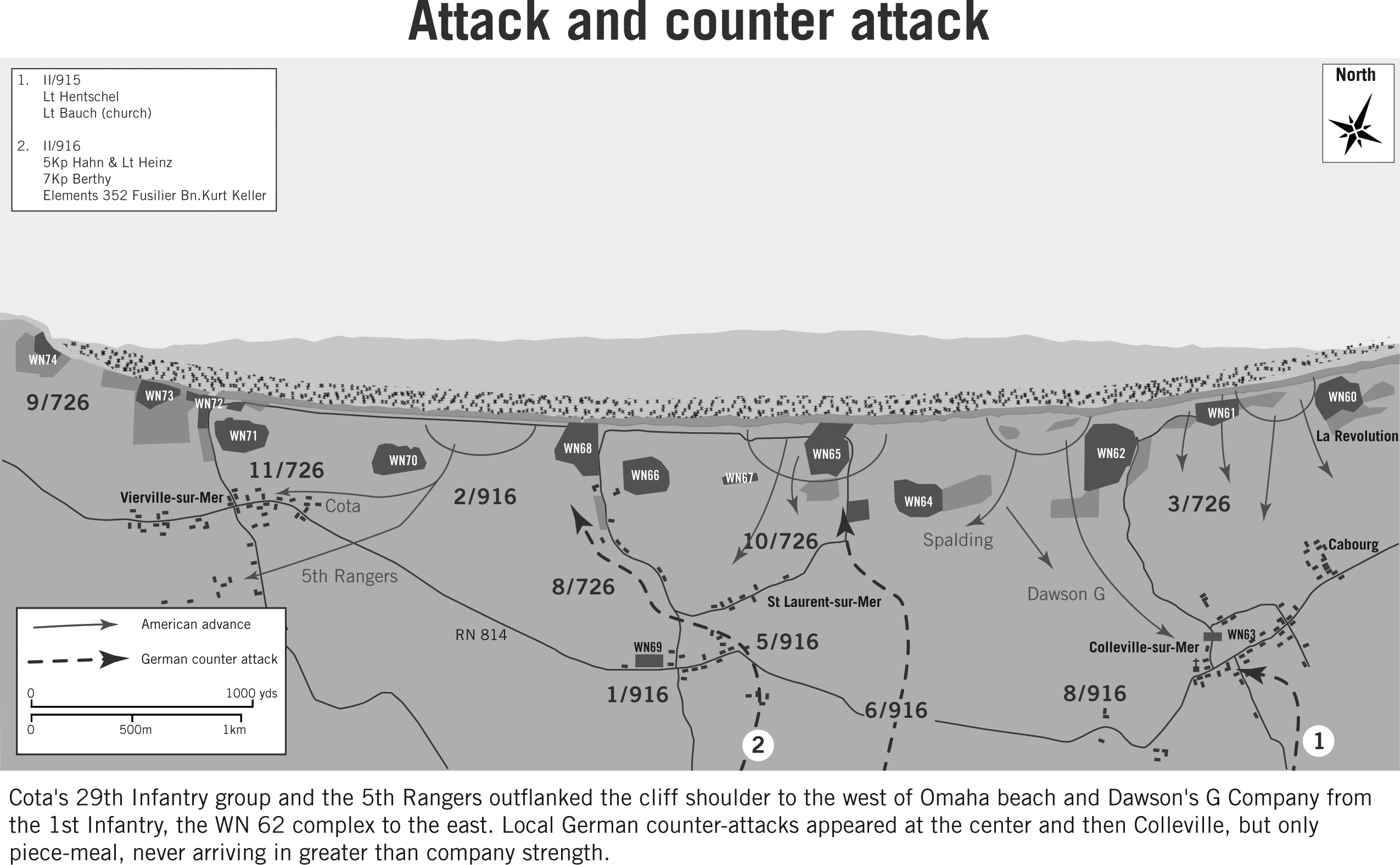 T he second major German counterattack came into Pointe du Hoc at 100 AM - photo 9