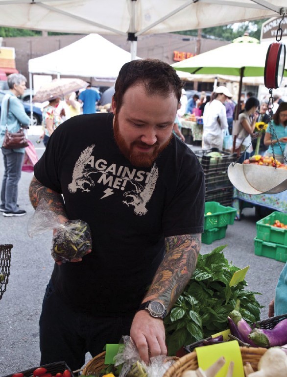 On a shopping spree at Morningside Farmers Market Oil When Im sauting or - photo 5