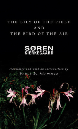 Kierkegaard Søren - The lily of the field and the bird of the air: three godly discourses