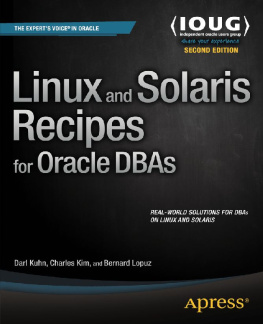 Kim Charles - Linux and Solaris Recipes for Oracle DBAs