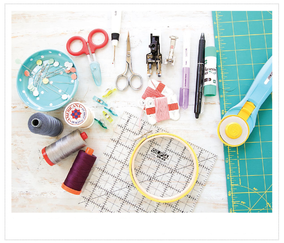 A variety of tools for sewing While you could also hand embroider using the - photo 4