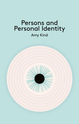 Kind - Persons and Personal Identity
