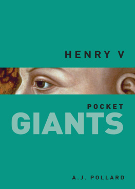 King of England Henry V - Henry V pocket GIANTS