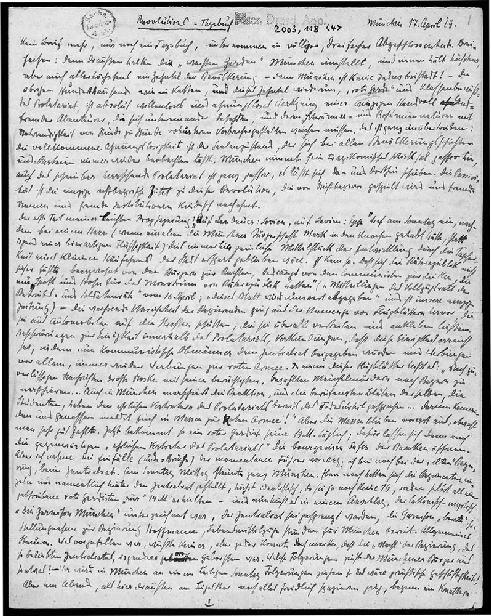 The first page of the manuscript of Klemperers Revolutionary Diary from 1919 - photo 1