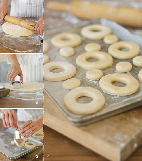 rolling and cutting donuts Once you have mixed the ingredients to form a dough - photo 8