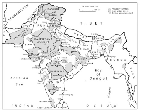 Introduction Britains Indian empire comprised the territories of - photo 2