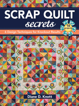 Knott - Scrap quilt secrets: 6 design techniques for knockout results