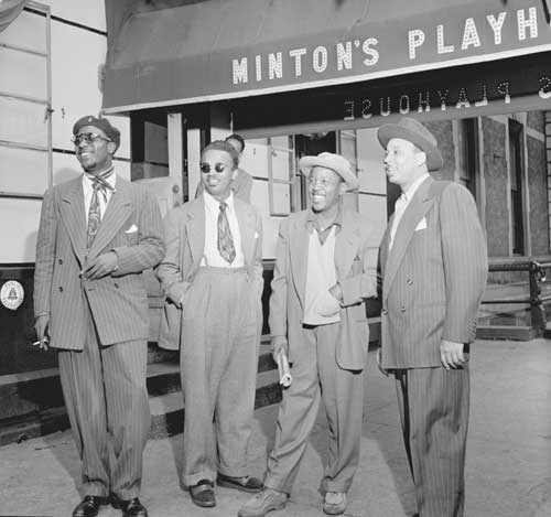 This 1947 photo by William Gottlieb captures from left Thelonious Monk - photo 7