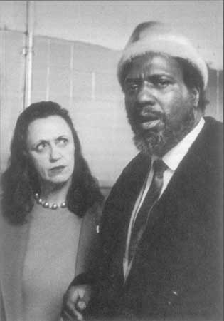 Monk and the Baroness at the Five Spot Caf circa 1967 during one of his final - photo 15