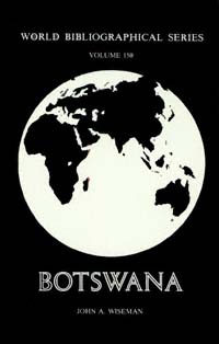 title Botswana World Bibliographical Series V 150 author - photo 1