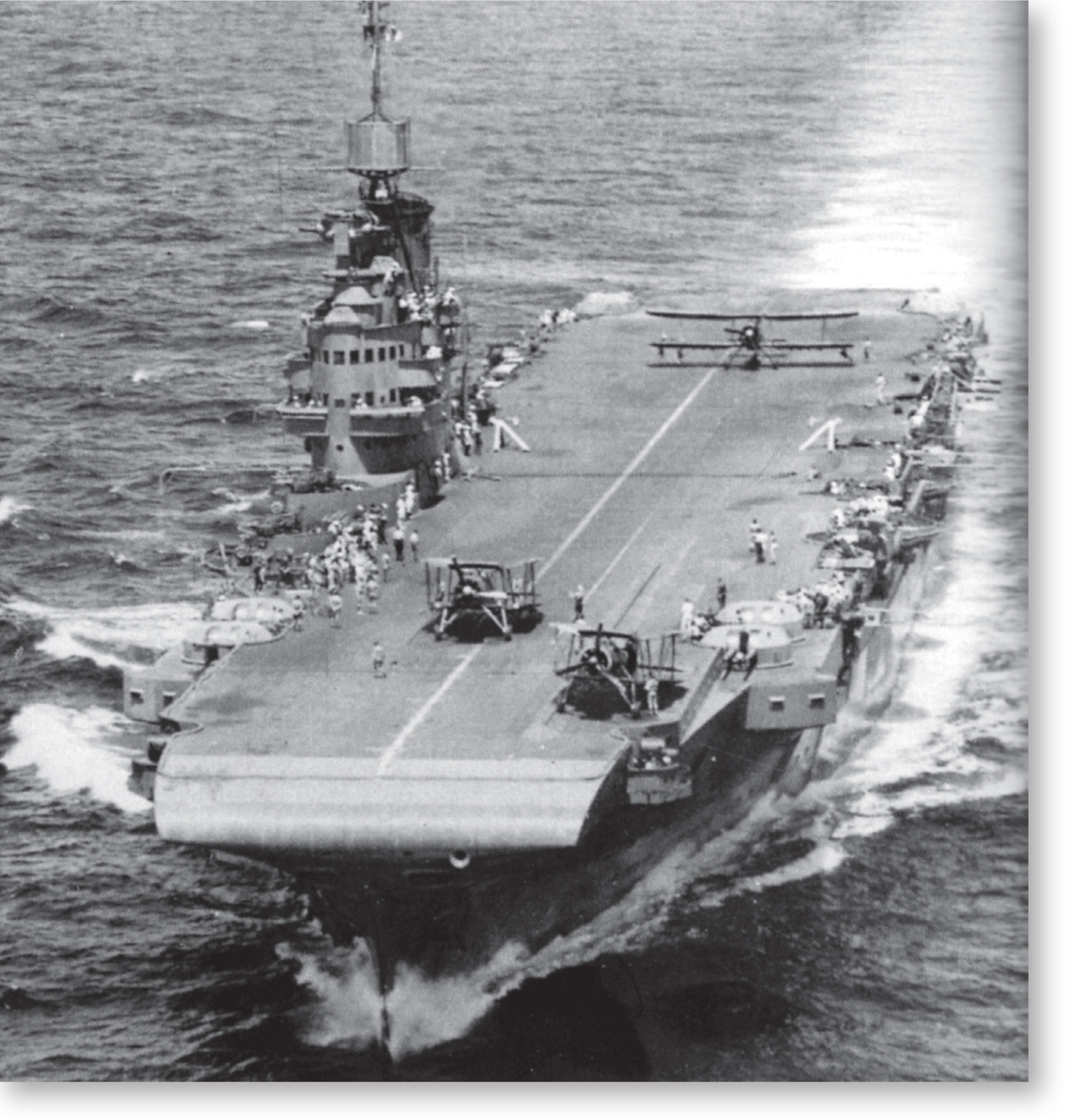 HMS Illustrious was the first fleet carrier of its class and while it had a - photo 4