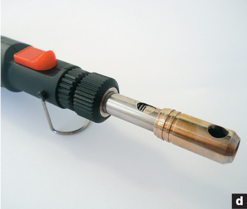 Mini Butane Torch d Use a butane torch for flame-coloring copper screen for - photo 6