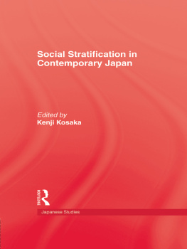 Kosaka Social Stratification In Japan