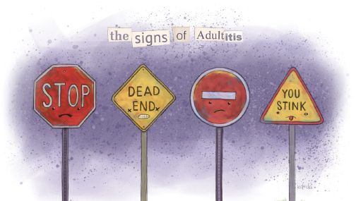 officially ADULTITIS is a common condition occurring in people between the - photo 8