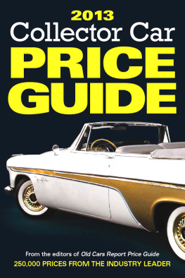 Kowalke - 2013 Collector Car Price Guide