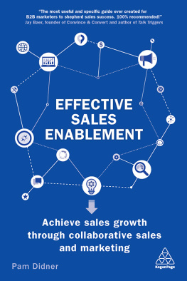 Pam Didner - Effective Sales Enablement