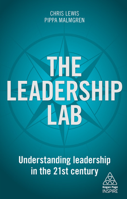 Chris Lewis - The Leadership Lab