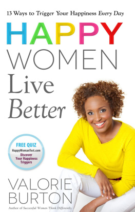 Valorie Burton - Happy Women Live Better